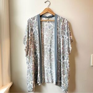 Loft Floral Bohemian Open Front Kimono XS/S
